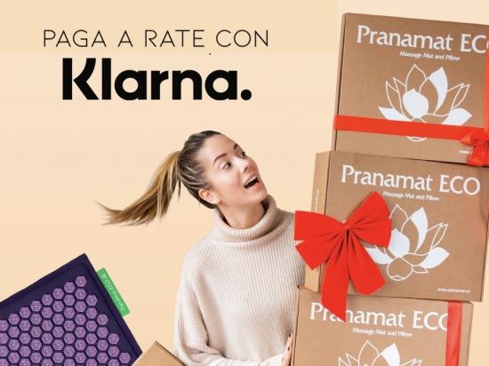 Paga a rate con KLARNA