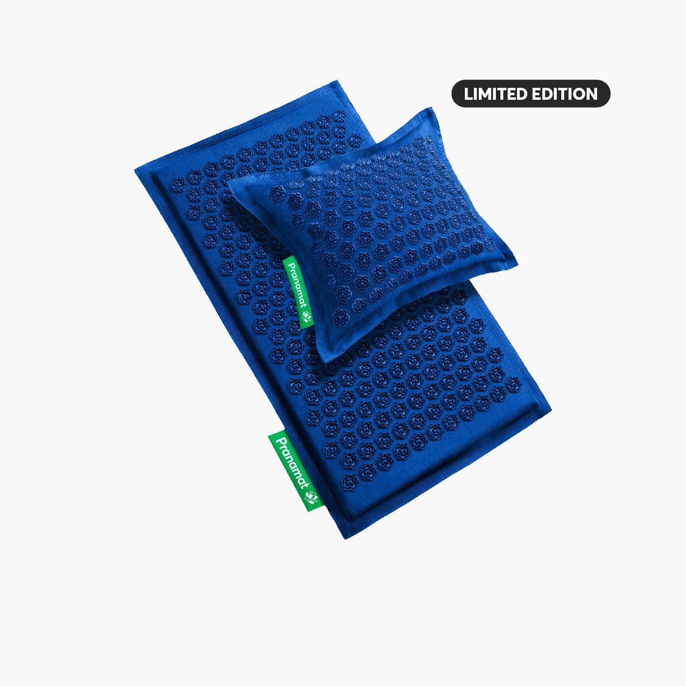 Tappetino + Cuscino (Monaco Blue)