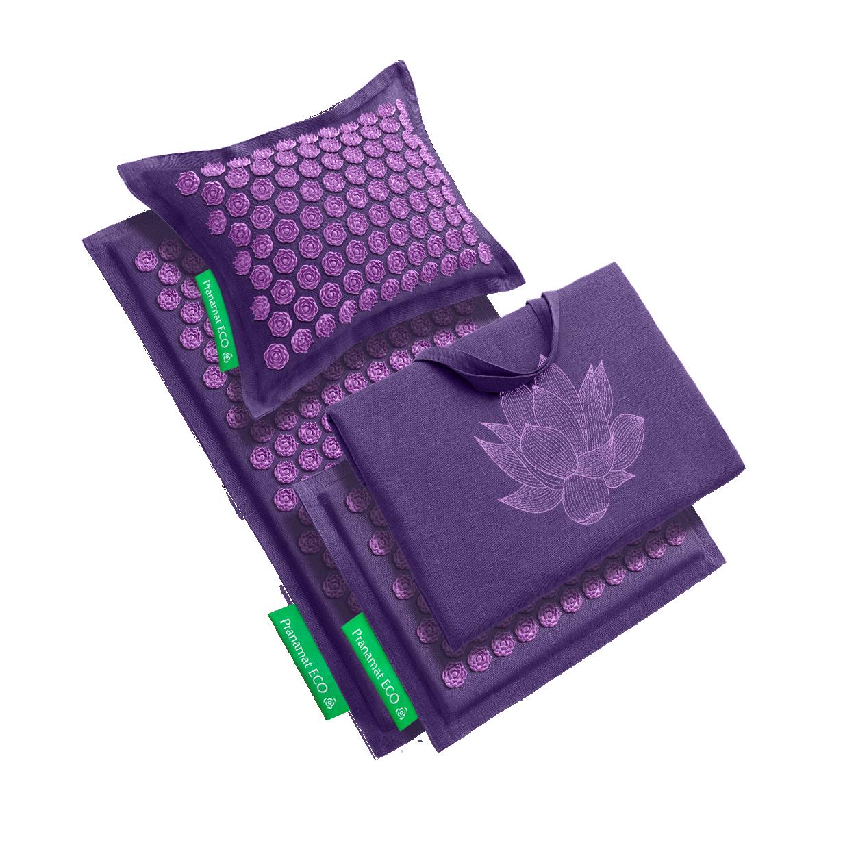 Tappetino + Cuscino + Mini + XL Borsa (Lavender)